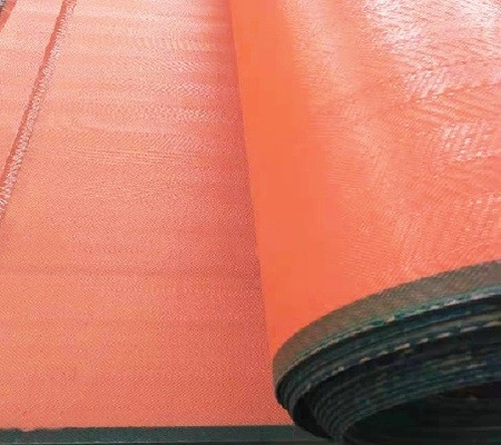 Machine Woven Polyester Mesh Belt Power Plant Desulfurization
