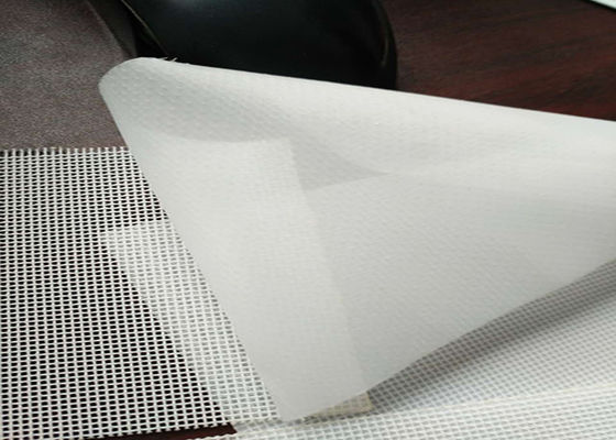 Big Loop Spiral Monofilament Polyester Mesh Belt Smooth Surface