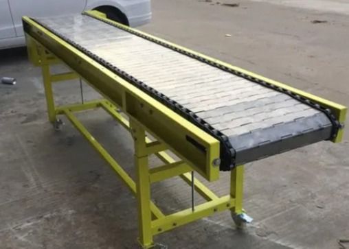 Food Grade Chain Link Spiral Stainless Steel Wire Mesh Conveyor Belt 1.2m Width