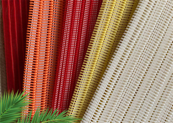 Food Grade And Industrial Grade Polyester Mesh Belt Single Layer Woven