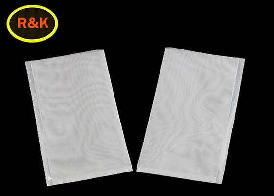 Plain Weave 100% Nylon Mesh Tea Bags 25 Microns Ultrasonic Welding