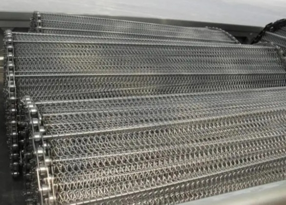 自動Bbqのための編まれたSs304チェーン コンベヤ ベルト