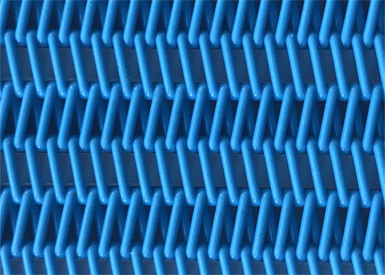 ISO9001平野きれいなフルーツに容易な編むポリエステル螺線形の網ベルトは押すことができる