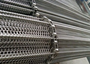 防蝕高精度のチェーン網のコンベヤー ベルトSS304 SS316