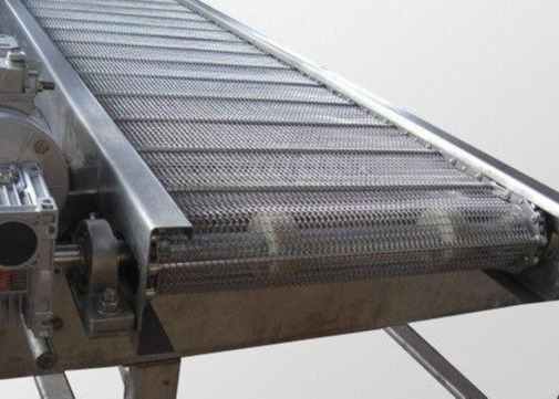 産業交通機関のためのチェーン網ベルト幅1つの1.5の2メートルの304ステンレス鋼の