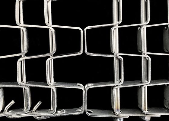 高品質のグレートウォール鋼網帯と耐久性のある重用不?? 鋼コンベアベルト