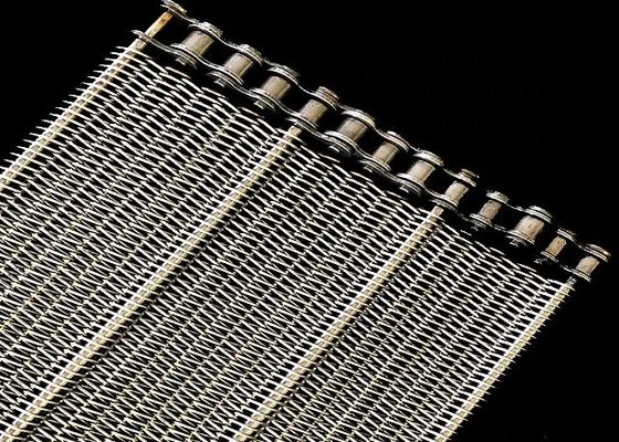 304冷却用のステンレス鋼ワイヤーメッシュコンベアベルト