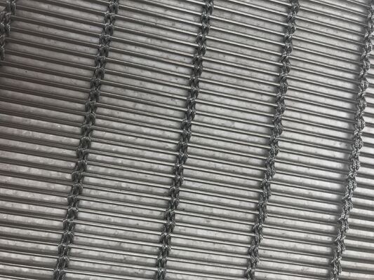 装飾的な金属メッシュ スクリーン用のカスタムのステンレス鋼の金属カーテン ウォール メッシュ