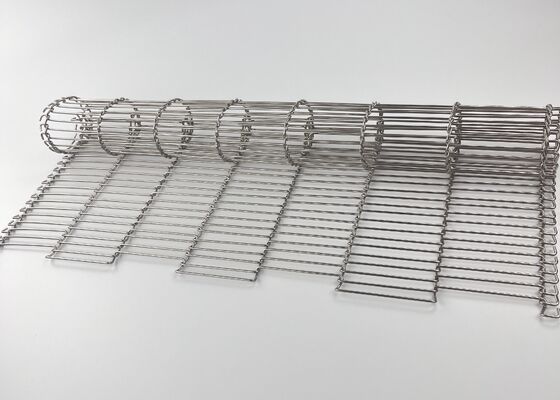 316 ステンレス鋼ワイヤー メッシュ フラット フレックス コンベヤー ベルト/Ss ワイヤー ベルト