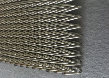 304SSは変形の長い生命時間織り方のコンベヤー ベルトの容易な取付けのバランスをとらなかった