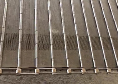 スラット リンク コンベヤー ベルトの金網、電子プロダクトのための反錆のプレート・コンベヤ ベルト
