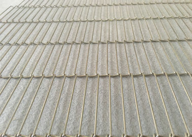 0-500度を運ぶ適用範囲が広い反錆SSの平らな屈曲のコンベヤー ベルトのシーフード