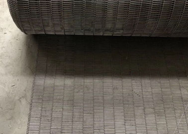 30cm-3mの大きい空地の屈曲の金網のコンベヤー ベルトの平らな屈曲の食糧網ベルト