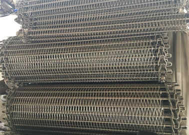 泡の生産ラインのための高炭素の鋼鉄螺線形の網ベルトの耐久性