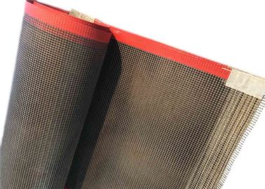 PTFEのガラス繊維の網のコンベヤー ベルト4*4 Mmの穴のペット フードの乾燥の使用