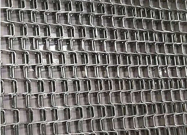 システム平らな金属の網のコンベヤー ベルト、食糧網ベルトの高炭素の鋼鉄をふるうプロダクト