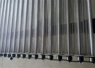 パン作り機械のための304ステンレス鋼が付いている耐久の金属の螺線形の網ベルト