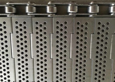316のLステンレス製の版のリンク ベルト、ヌードルの乾燥のための穴があいた版の網