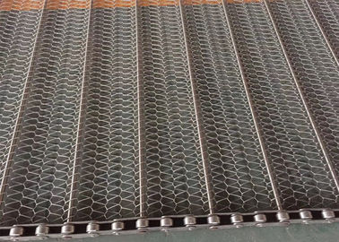 304SSはヌードルの乾燥機械のための金網ベルト/チェーン コンベヤ ベルトを鎖でつなぎます