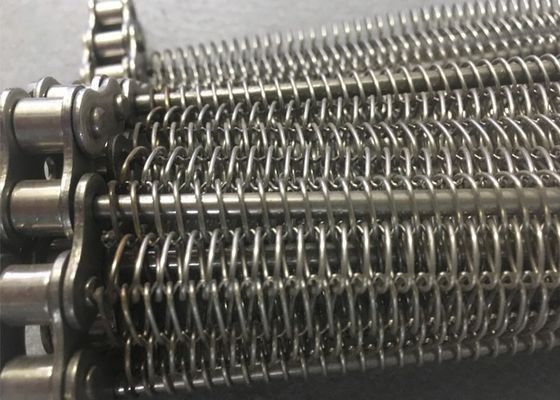 長い生命時間の穴があいた304/316のカスタマイズされたステンレス鋼の鎖の網のコンベヤー ベルト