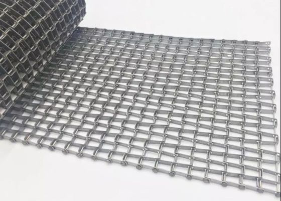 ステンレス鋼の蜜蜂の巣のコンベヤーの金網ベルトを焼くパン