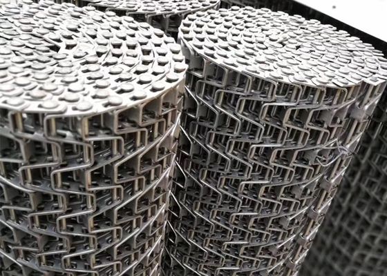 304ステンレス鋼の平たい箱の金網ベルトは特に通気性です