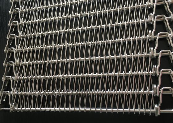 乾燥オーブンSs201 304の1.2mm螺線形の網ベルト