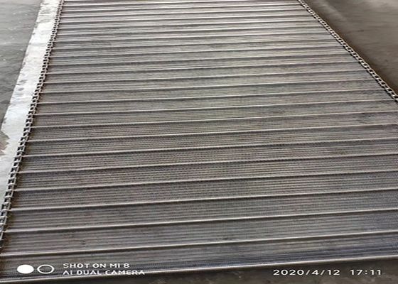 即席めん類のオーブン304のステンレス鋼の2mmチェーン網のコンベヤー ベルト
