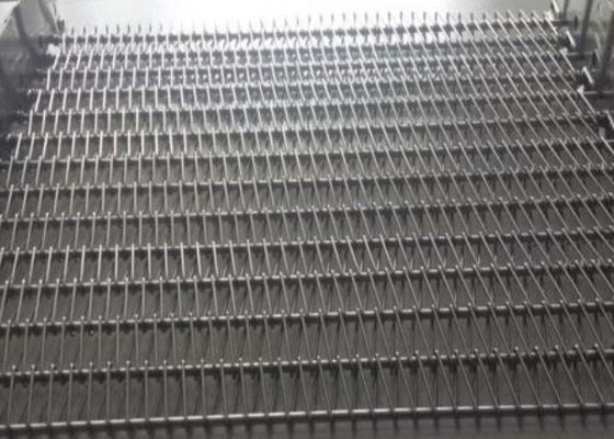 冷却の乾燥した食糧304ステンレス鋼の螺線形の網ベルト