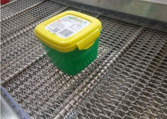 食品等級201のステンレス鋼の運転される螺線形の金網のコンベヤー ベルトの鎖
