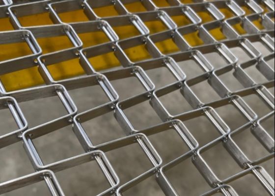 パンの生産304のステンレス鋼の平らな金網ベルト