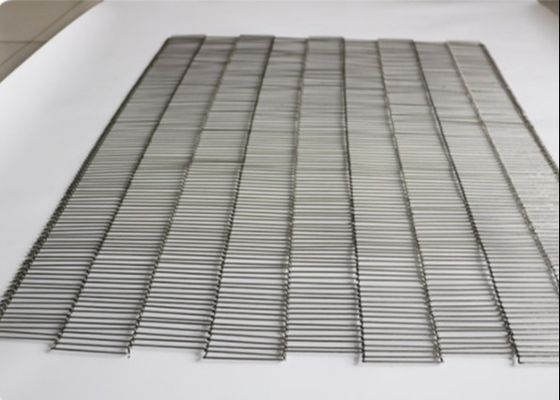 90CMの幅SUS316の平らな屈曲のコンベヤー ベルトを焼くドーナツ