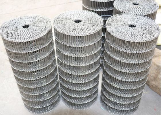 ステンレス鋼の平らな屈曲のコンベヤー ベルトを製造するキャンデー