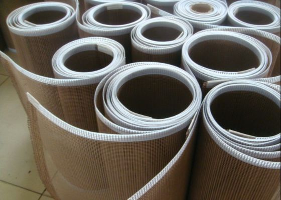 紫外線治癒機械テフロン コンベヤー ベルト、1x1 FDAのPtfeの網ベルト