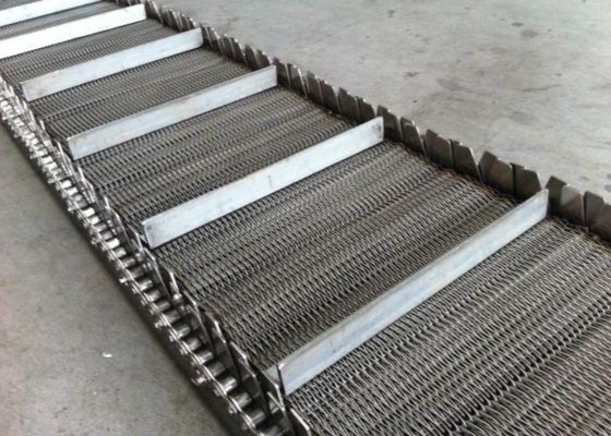 乾燥および201チェーン網のコンベヤー ベルト3mm Diaを流出させる