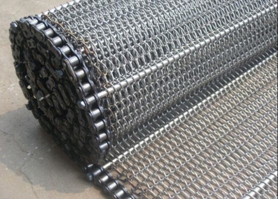 高温抵抗力があるチェーン網のコンベヤー ベルト316のステンレス鋼