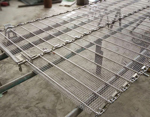 野菜食品の清掃のための高強度ステンレス鋼網帯